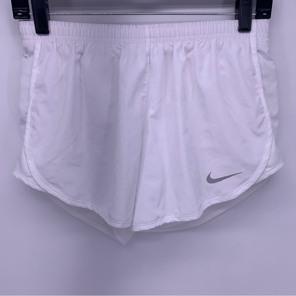 Nike Dri-Fit White Running Shorts Size Small